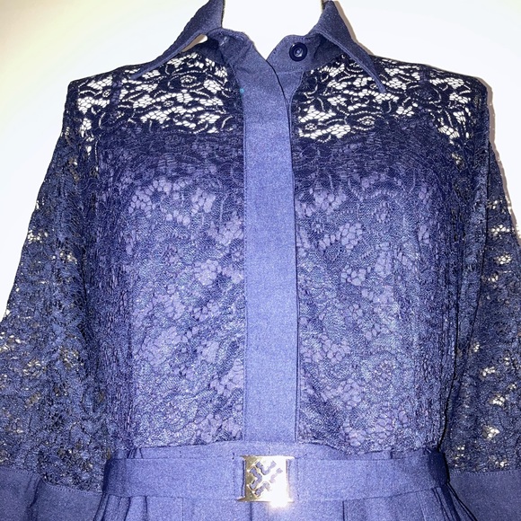 Retro Lace Dress - Picture 4 of 12